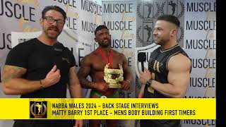 NABBA Wales 2024  Back Stage interviews [upl. by Ennove]