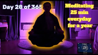 Daily 25 Minutes to Mindfulness  Day 28 of 365 [upl. by Amelina]