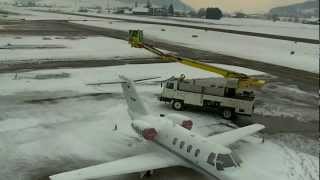 JBT Tempest Air First using only Forced Air prior to deicing [upl. by Mccowyn996]