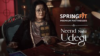 Chahe Jo bhi ho ab “Neend Nahi Udegi” with Springfit Premium Mattresses [upl. by Naenej]