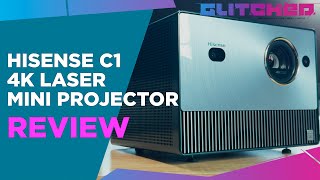 Hisense C1 4K Laser Mini Projector Review  300Inch Home Cinema [upl. by Bannister]