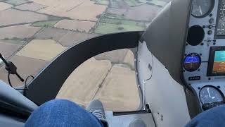 Cabri G2 helicopter flight over Leicestershire [upl. by Samaj]