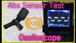 How to Test Abs speed sensor Using Ossiloscope [upl. by Ebeohp]