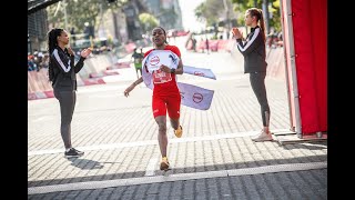 HIGHLIGHTS  Elite Women  2024 Absa RYC JOBURG 10K [upl. by Alaet]