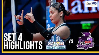 CHOCO MUCHO vs GALERIES TOWER  SET 4 HIGHLIGHTS  202425 PVL ALLFILIPINO CONFERENCE  Nov 14 [upl. by Esila]