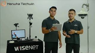 Hanwha Techwin Security Solution Live Stream [upl. by Nessaj]