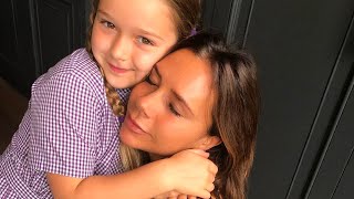 Harper Beckham  Die Mähne ist ab Das ist ihre neue Kurzhaarfrisur [upl. by Elpmid]