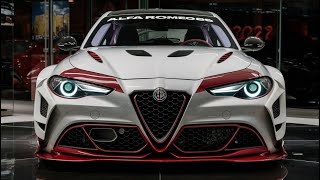 FIRST LOOK  2025 Alfa Romeo Giulia Quadrifoglio Official Reveal  Details Interior amp Exterior [upl. by Yenolem730]