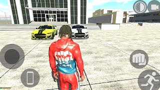 CONVERTING MY NEW MUSTANG GT INTO GOLDEN CAR IN INDIAN BIKE 3D EPISODE 9 [upl. by Tiernan]