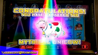 UNICOW TIME BONUS on Invaders Return From the Planet Moolah  CASINO SLOTS FREE GAMES LIVE PLAY [upl. by Haye]