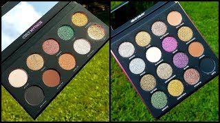 Shop Hush  Bad Habit Beauty Mythos Palette amp Face Candy Disco Fever Palette with swatches [upl. by Erdnaet906]