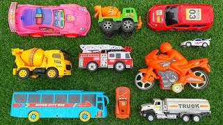 Video about Searching some Toy Vehicles  Construction Vehicles City Bus Cars Trucks [upl. by Barthol]