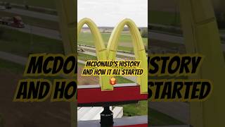 The History Behind McDonalds 🍔 How a Small Burger Joint Took Over the World mcdonalds burger [upl. by Briney]