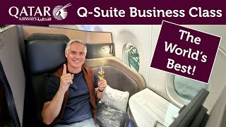 Qatar Business Class Full Review [upl. by Freddy]