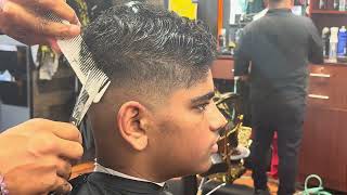 Skin Fade Tutorial Half off The Top Kids Haircut Tutorial [upl. by Belac]