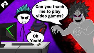 What if a Gamer meets a Ghost part 2 [upl. by Llerol]