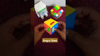 The ANGRY LINES PATTERN 5x5 Rubiks Cube shorts ytshorts youtubeshorts cubing rubikscube [upl. by Garibull]