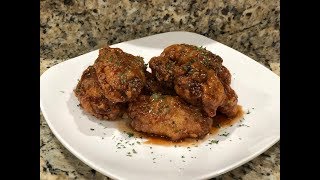 Crispy BBQ Chicken Wings  Double Breaded Chicken Wings  Southern Smoke Boss [upl. by Rodoeht326]