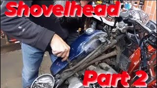 Disassemble of the 1984 shovelhead [upl. by Bevis]