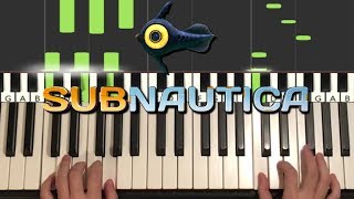 Subnautica  Abandoned Ship Piano Tutorial Lesson [upl. by Tamiko139]