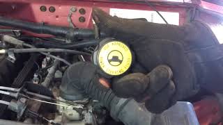 Check and Add Power Steering Fluid to your 97 Jeep Cherokee [upl. by Etom437]