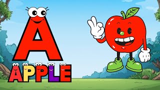 A for apple  अ से अनार  abcd  phonics song  a for apple b for ball c for cat  abcd song  abcde [upl. by Oliy65]