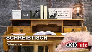 Schreibtisch Dekoration  XXXLutz [upl. by Hgielek572]