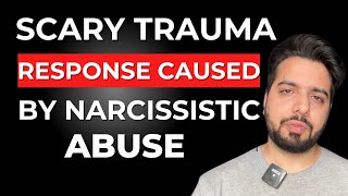 Scary Trauma Response Caused By Narcissistic Abuse [upl. by Arlina]