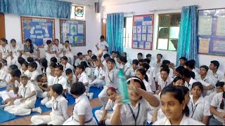 lord Mahavira school ke bacchon ne kya Ranga rang Sanskrit program [upl. by Ymmas36]