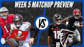 BUCCANEERS VS FALCONS PREVIEW [upl. by Subak988]