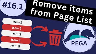 Pega 87 Tutorial Hotel Booking Application 161  Remove Items from a Page List [upl. by Oetsira]