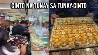 Pricelist Ng Mga Ginto Dito Sa TunayGinto Forever Gold Dinto Sa Ongpin [upl. by Irodim]