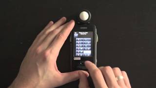 Quick Start Guide Sekonic LiteMaster Pro L 478DR EL How to set it up with Elinchrom Skyport lights [upl. by Animaj]