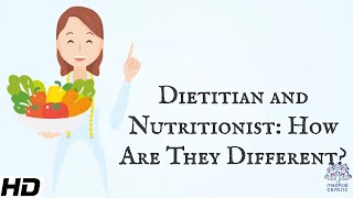 Dietitian And Nurtitionist How Are They Different [upl. by Enixam]