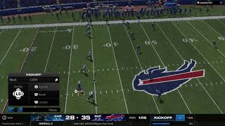 RMNFL Preseason Panthers vs Bills everyribboncounts [upl. by Nissa]