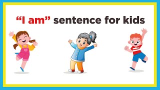 I am sentences for kids  Practice Reading simple sentences  Reading lesson for kids [upl. by Purington233]