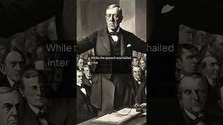 Woodrow Wilson’s 14 Points A Vision for Peace After WWI woodrowwilson USHistory shorts facts [upl. by Lebyram]