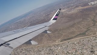 DESPEGUE DE TIJUANA VOLARIS A320 NEO  FULL PB TAXI AND TAKE OFF FROM TIJUANA Y4442 XAVRF [upl. by Peednas]