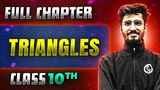 Triangles FULL CHAPTER  Class 10th Mathematics  Chapter 6  Udaan [upl. by Plossl]