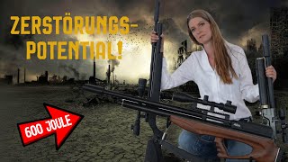 😮‍​Ultimative Selbstverteidigung ☠️​ Luftgewehr mit 600 Joule❗​ Ist das möglich❌​ [upl. by Whetstone462]