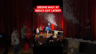 Seedhe Mau at India’s Got Latent in Delhi samayraina indiasgotlatent seedhemaut [upl. by Merissa534]