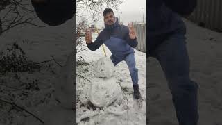 Edinburgh 2024 edinburghcity snowfall snow firstsnowfall 2024 ukdiaries scotlandshorts yt [upl. by Eniamirt]