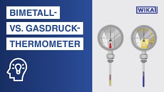 Bimetall vs GasdruckThermometer  Was ist der Unterschied [upl. by Missy299]