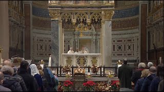 Holy Mass for Benedict XVI from Archbasilica of St John Lateran Rome 30 December 2022 HD [upl. by Auhsej]