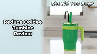 Review of the 14 oz Reduce Coldee Kids Tumbler with Lid amp Straw [upl. by Michelle]