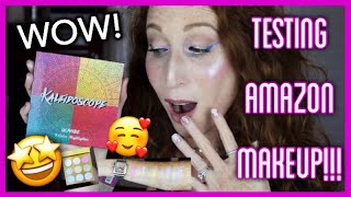 Amazon Makeup Review  UCANBE Kaleidoscope Highlighter  Review  Demo  Swatches  Allison Jacobs [upl. by Chaves]