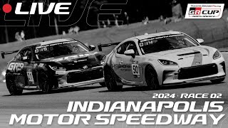 LIVE  Race 2  Indianapolis  Toyota Gazoo Racing North America GR Cup 2024 [upl. by Voorhis218]