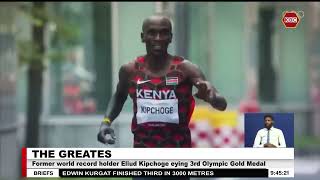 Eliud Kipchoge eying 3rd olympic gold medal in Paris [upl. by Ylremik597]