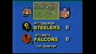 19811115 Pittsburgh Steelers vs Atlanta Falcons [upl. by Vachel]