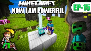 MINECRAFT Finally me powerful bn hi gya हिंदी 4x4gaming Ep15 [upl. by Ahsiya643]